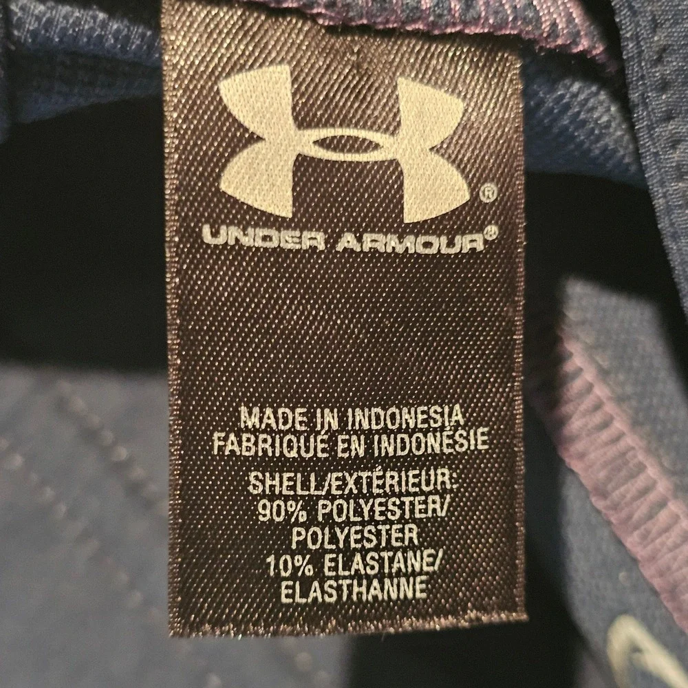 Under Armour Mens Navy Blue HeatGear Board Shorts Size 34 Fish Hook Logo